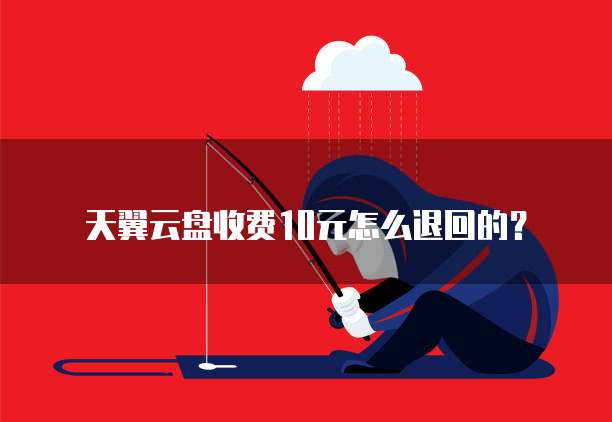 天翼云盘收费10元怎么退回的?