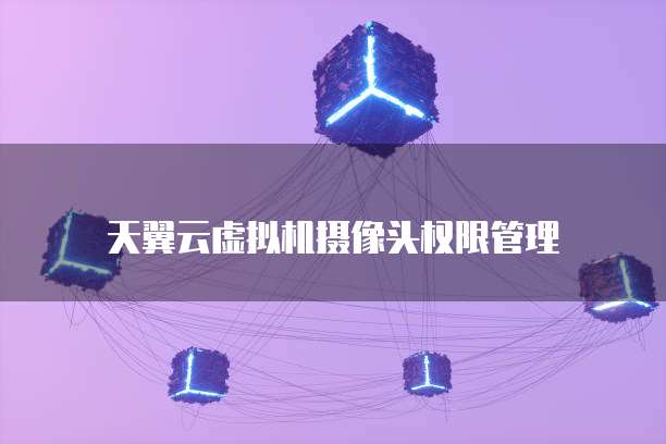 天翼云虚拟机摄像头权限管理
