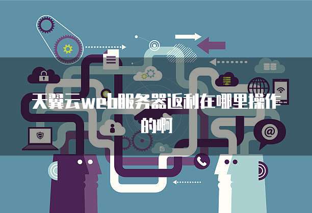 天翼云web服务器返利在哪里操作的啊
