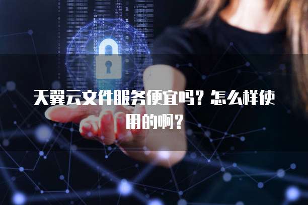 天翼云文件服务便宜吗?怎么样使用的啊?