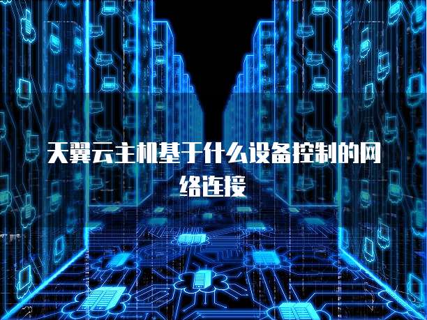 天翼云主机基于什么设备控制的网络连接