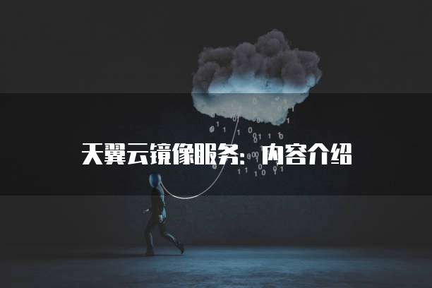 天翼云镜像服务：内容介绍