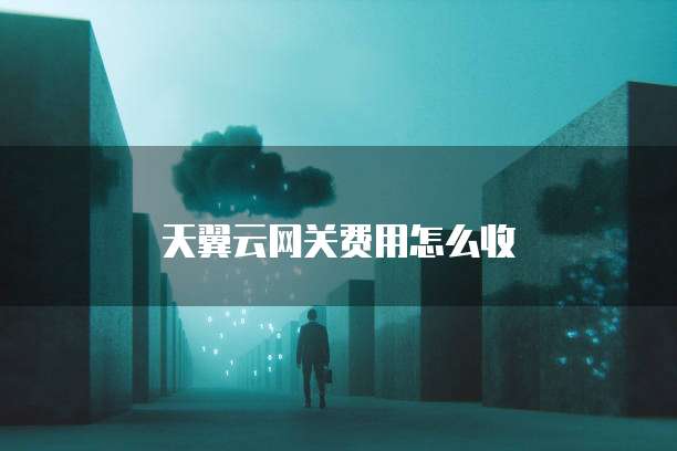 天翼云网关费用怎么收