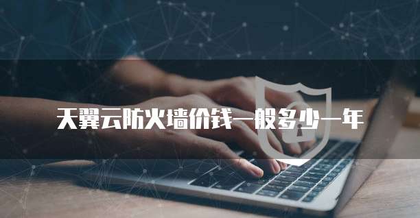 天翼云防火墙价钱一般多少一年