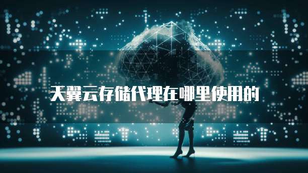 天翼云存储代理在哪里使用的