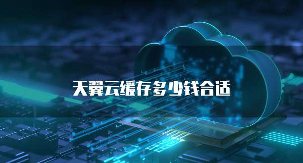 天翼云缓存多少钱合适