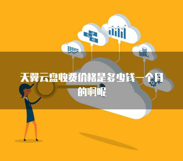 天翼云盘收费价格是多少钱一个月的啊呢