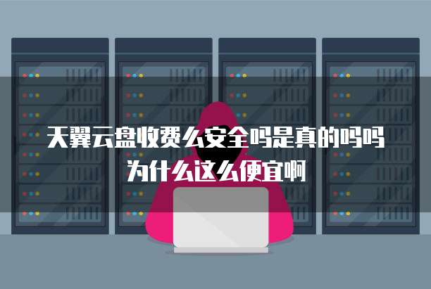 天翼云盘收费么安全吗是真的吗吗为什么这么便宜啊