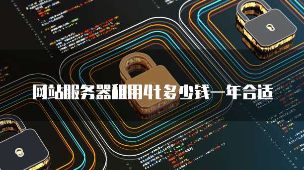 网站服务器租用4t多少钱一年合适