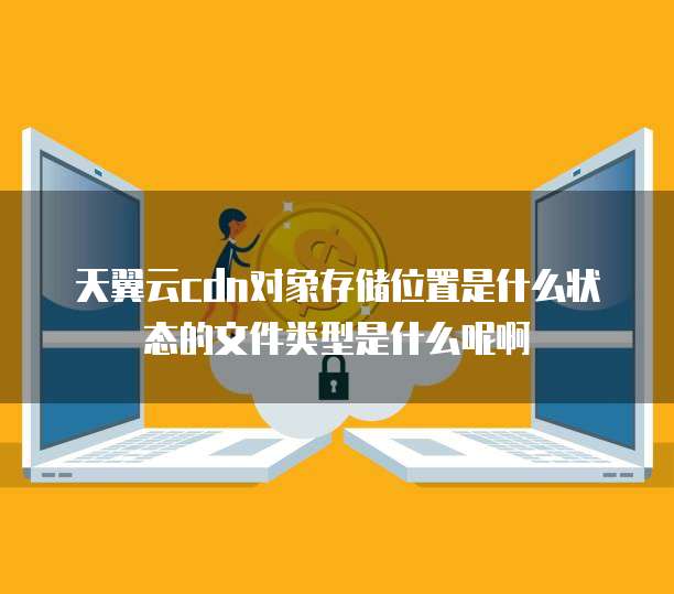 天翼云cdn对象存储位置是什么状态的文件类型是什么呢啊