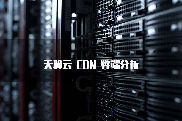 天翼云 CDN 弊端分析