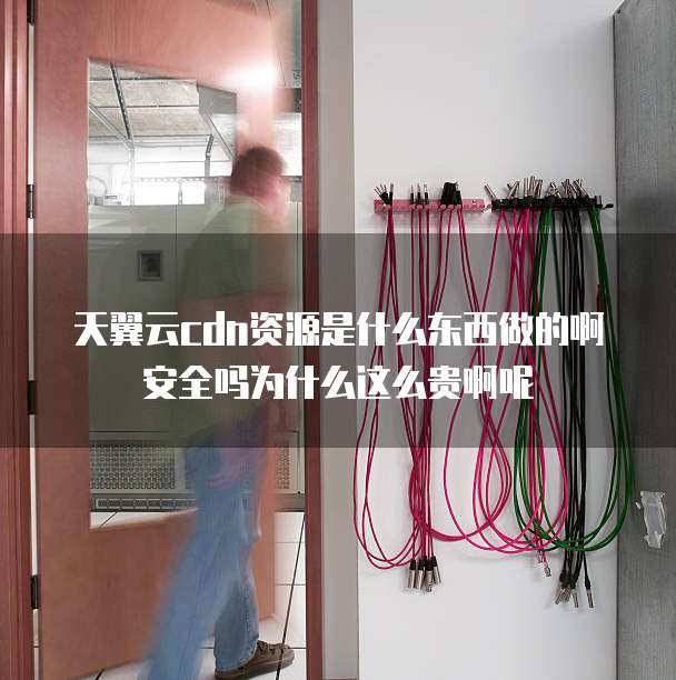 天翼云cdn资源是什么东西做的啊安全吗为什么这么贵啊呢