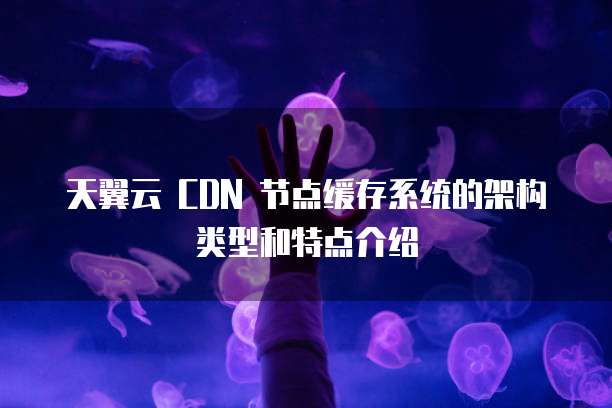 天翼云 CDN 节点缓存系统的架构类型和特点介绍