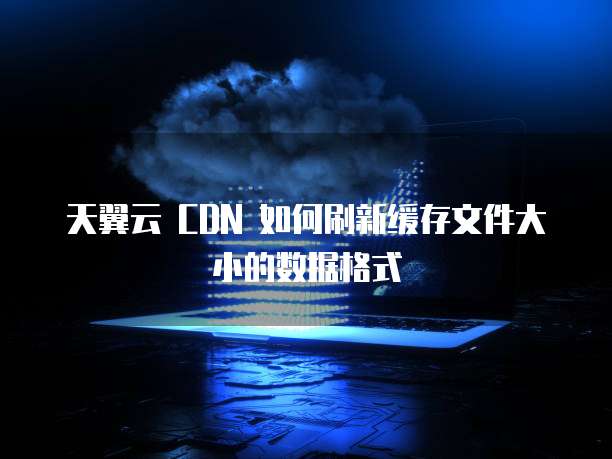 天翼云 CDN 如何刷新缓存文件大小的数据格式