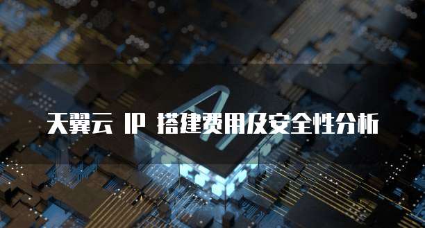 天翼云 IP 搭建费用及安全性分析
