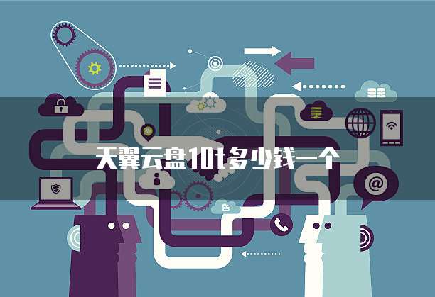 天翼云盘10t多少钱一个