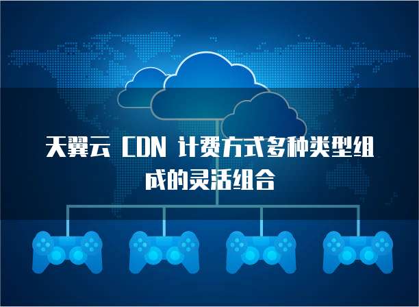 天翼云 CDN 计费方式多种类型组成的灵活组合