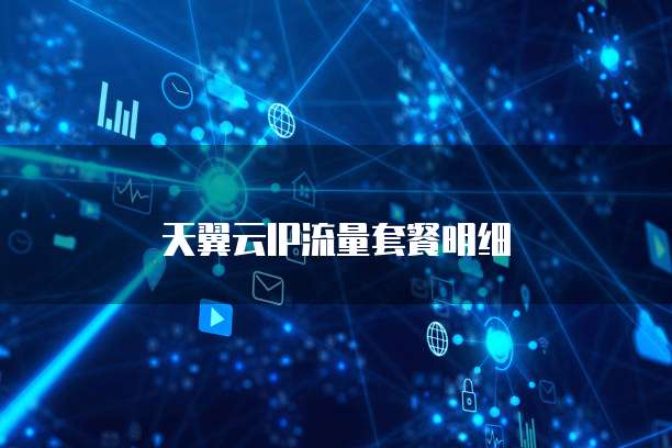 天翼云IP流量套餐明细