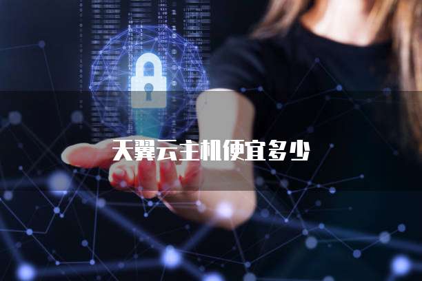 天翼云主机便宜多少