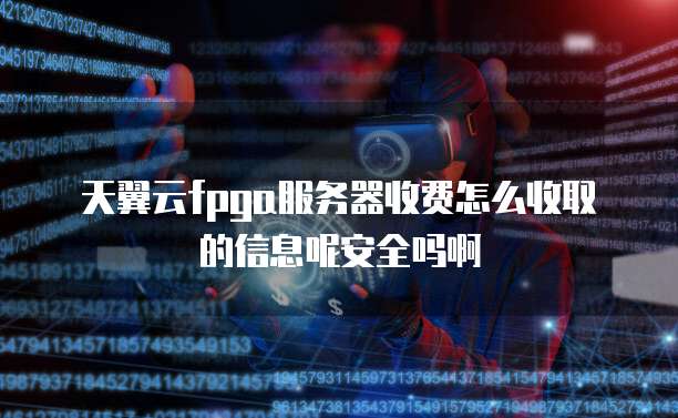 天翼云fpga服务器收费怎么收取的信息呢安全吗啊