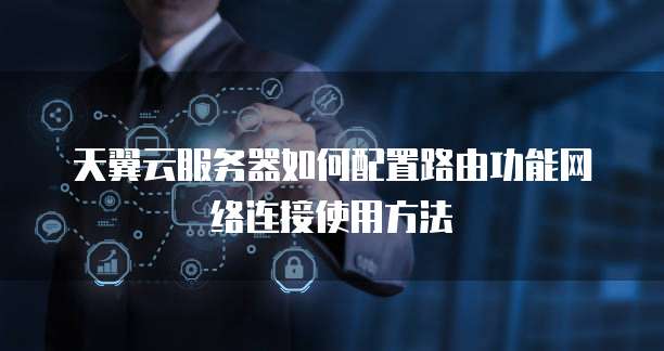 天翼云服务器如何配置路由功能网络连接使用方法