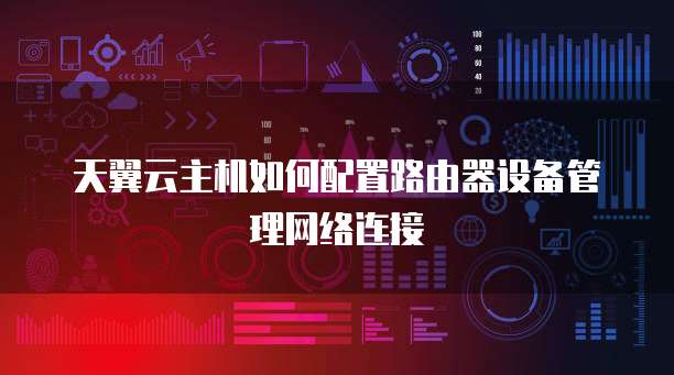 天翼云主机如何配置路由器设备管理网络连接