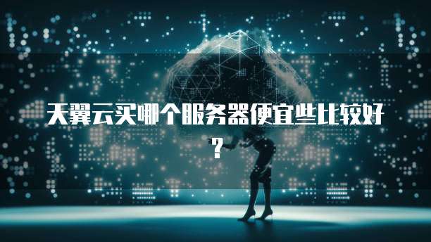 天翼云买哪个服务器便宜些比较好?
