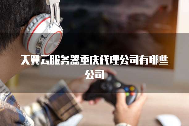 天翼云服务器重庆代理公司有哪些公司