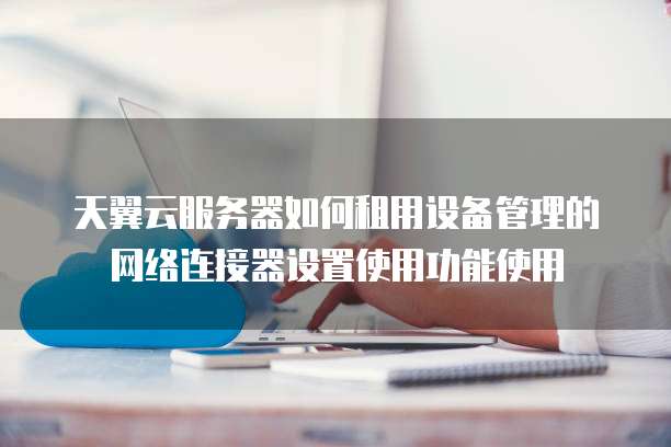天翼云服务器如何租用设备管理的网络连接器设置使用功能使用