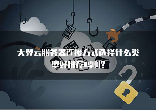 天翼云服务器连接方式选择什么类型好推荐吗啊?