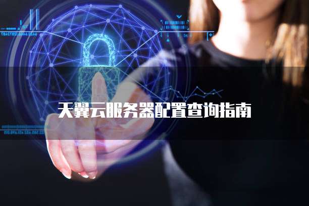 天翼云服务器配置查询指南