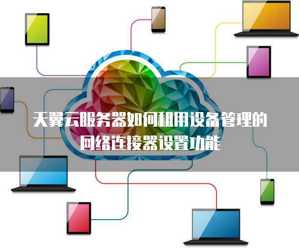 天翼云服务器如何租用设备管理的网络连接器设置功能