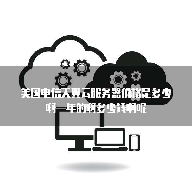 美国电信天翼云服务器价格是多少啊一年的啊多少钱啊呢