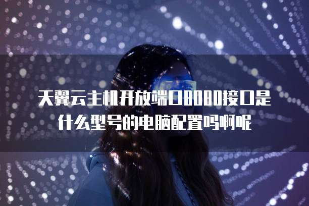 天翼云主机开放端口8080接口是什么型号的电脑配置吗啊呢