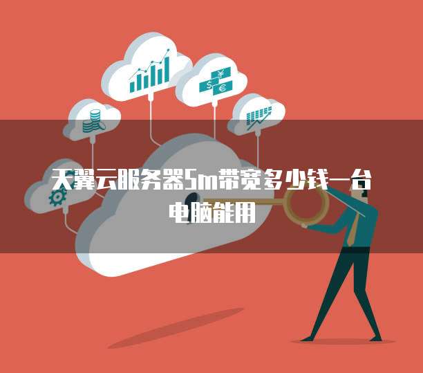 天翼云服务器5m带宽多少钱一台电脑能用