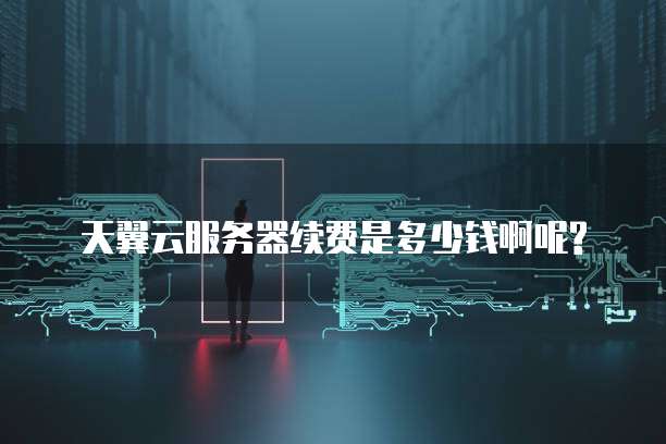 天翼云服务器续费是多少钱啊呢?