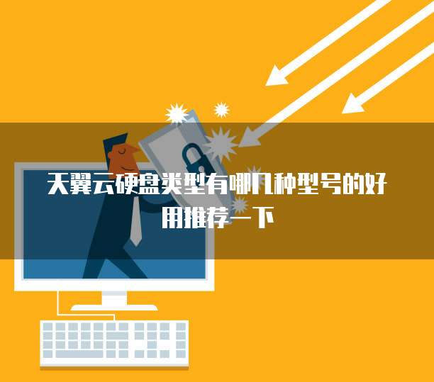 天翼云硬盘类型有哪几种型号的好用推荐一下