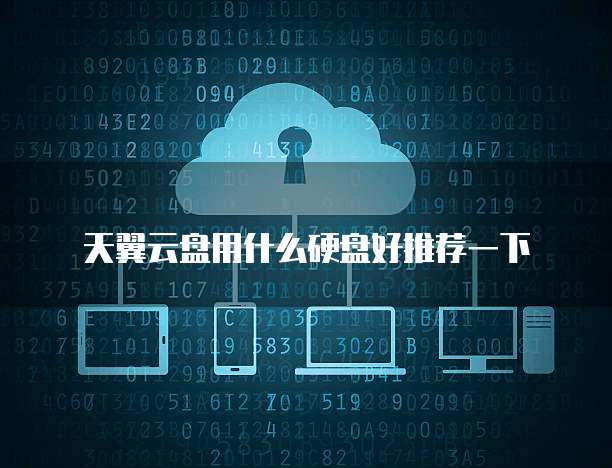 天翼云盘用什么硬盘好推荐一下
