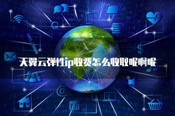 天翼云弹性ip收费怎么收取呢啊呢