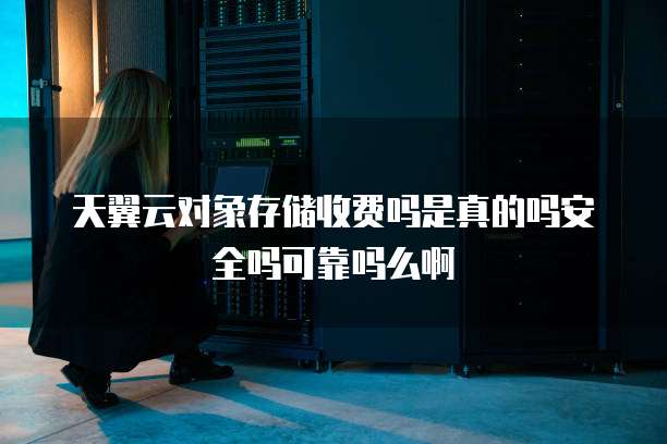 天翼云对象存储收费吗是真的吗安全吗可靠吗么啊