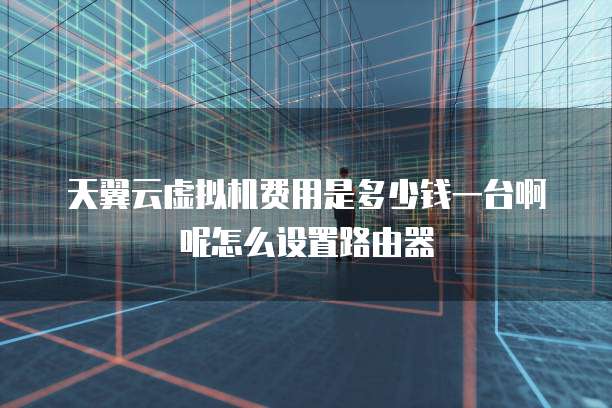 天翼云虚拟机费用是多少钱一台啊呢怎么设置路由器