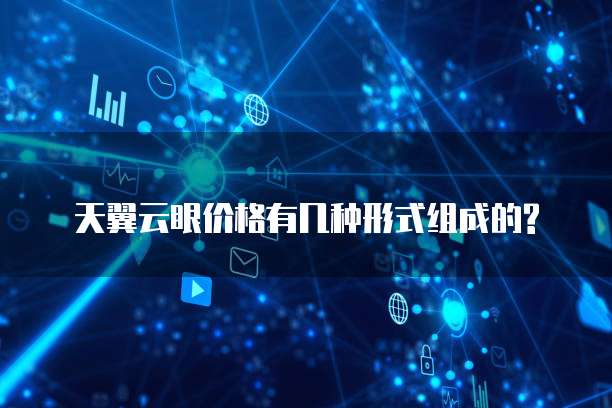 天翼云眼价格有几种形式组成的?