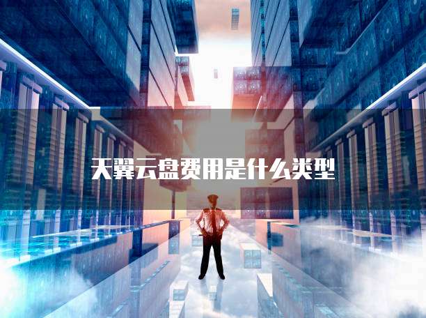 天翼云盘费用是什么类型