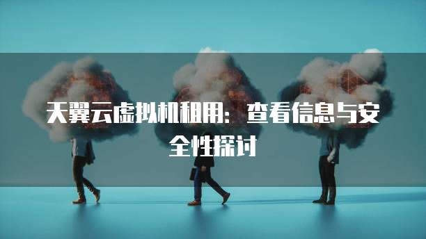 天翼云虚拟机租用:查看信息与安全性探讨