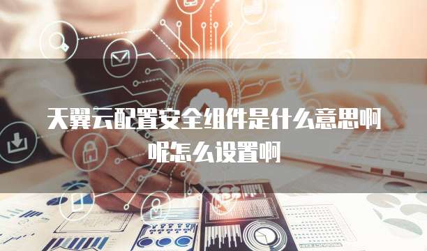 天翼云配置安全组件是什么意思啊呢怎么设置啊