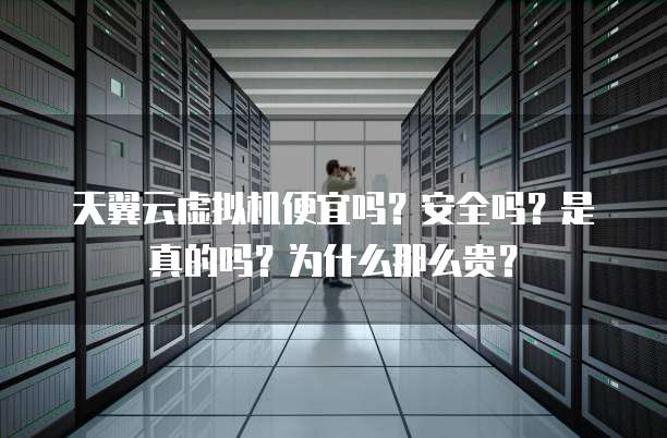 天翼云虚拟机便宜吗?安全吗?是真的吗?为什么那么贵?
