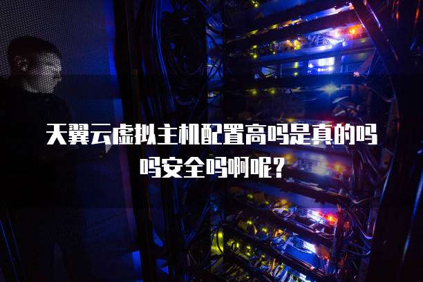 天翼云虚拟主机配置高吗是真的吗吗安全吗啊呢?