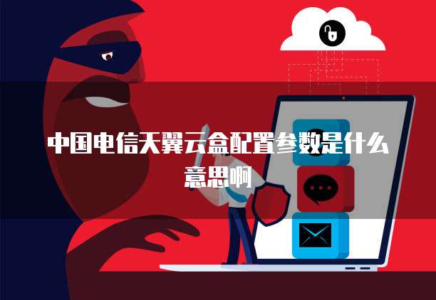 中国电信天翼云盒配置参数是什么意思啊