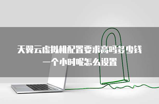 天翼云虚拟机配置要求高吗多少钱一个小时呢怎么设置