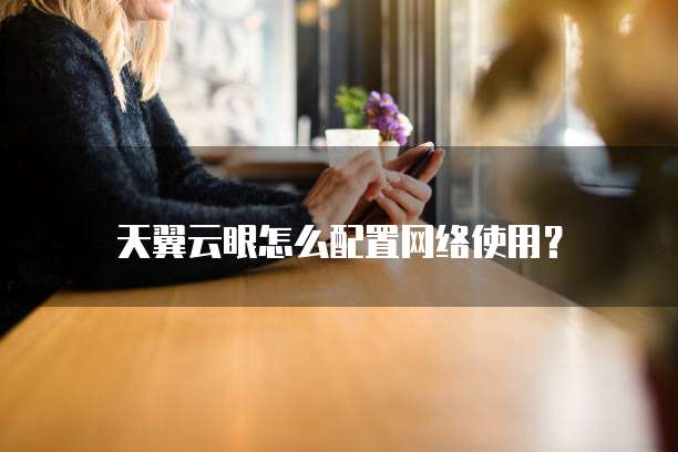 天翼云眼怎么配置网络使用?